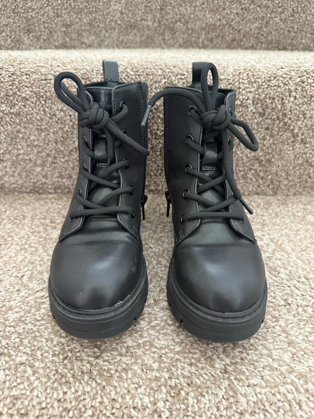 Girls INC Black Boots Size 11